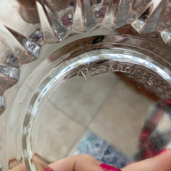 PASABAHCE GLASS DESERT BOWLS TURKEY 2:HX45/8 DIAMETER NO FLAWS - Picture 3 of 6